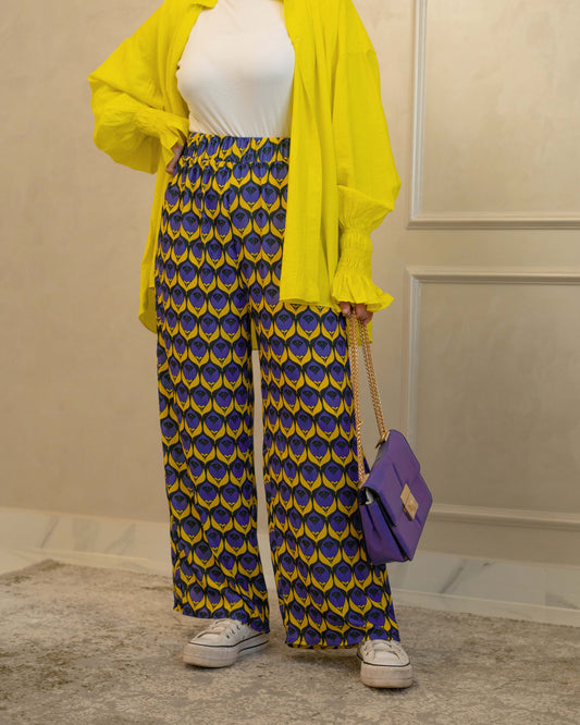 Floraza Velvet Pants