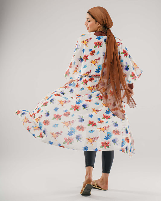 Floral Bloom White