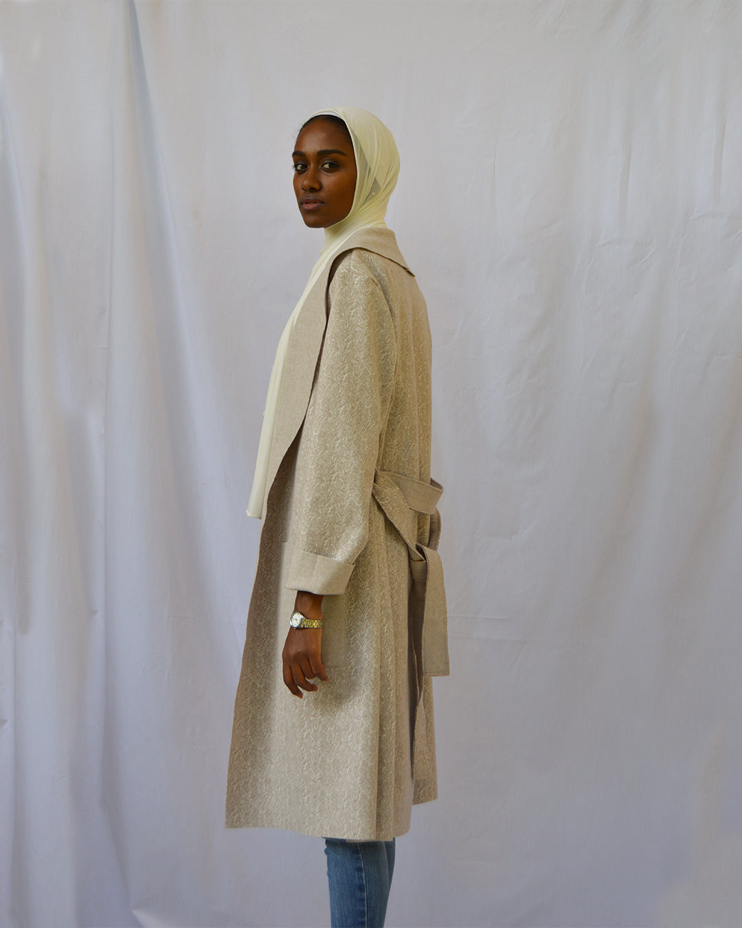 Beige Coat