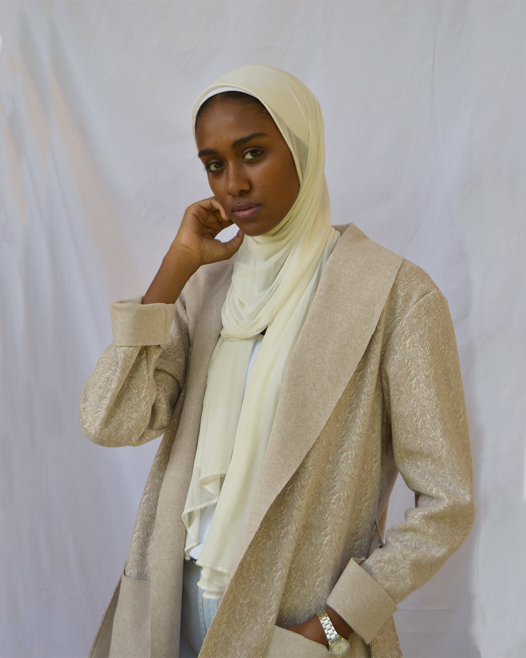 Beige Coat