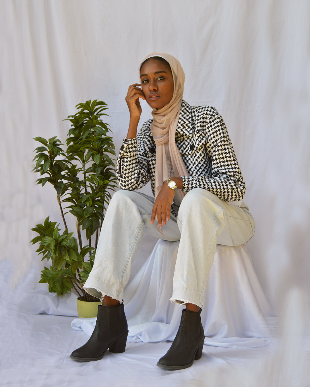 Houndstooth Jacket