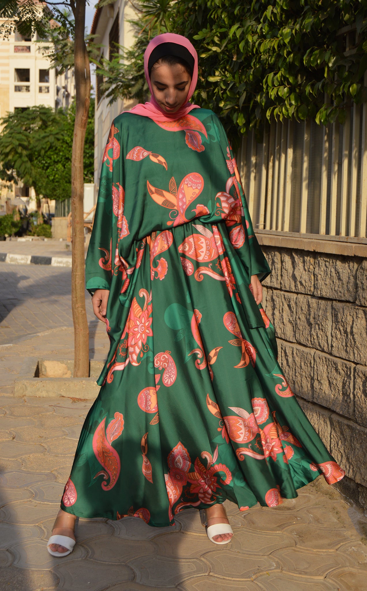 Emerald glam skirt
